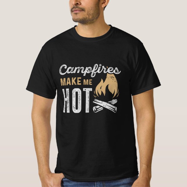 Camiseta Os Campos Fazem-Me Quente (Frente)