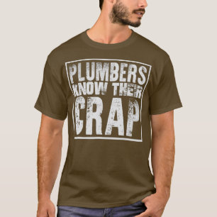 Camiseta Os Canalizadores Sabem Que A Sua Droga É Engraça