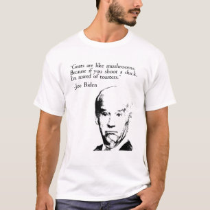 Camiseta Os Caprinos São Como Cogumelos Engraçados, Cita