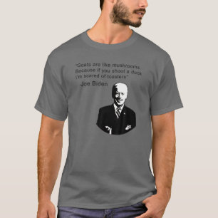 Camiseta Os Caprinos São Como Cogumelos Porque Se Você Atir