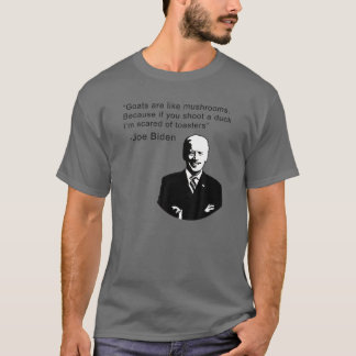 Camiseta Os Caprinos São Como Cogumelos Porque Se Você Atir