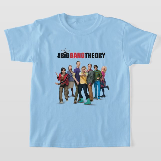 Camiseta Os Caracteres Teóricos do Big Bang (Postura )