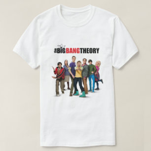 Camiseta Os Caracteres Teóricos do Big Bang