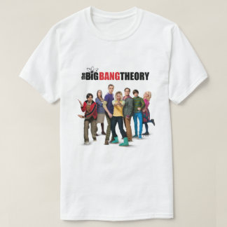 Camiseta Os Caracteres Teóricos do Big Bang