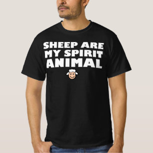 Camiseta Os carneiros são meu animal do espírito