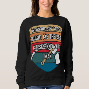Camiseta Os carros me ensinaram as melhores pragas Humor d