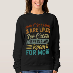 Camiseta Os Carros São Como Sorvete Há Sempre Espaço Para M