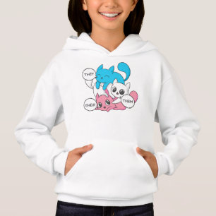 Camiseta Os Cats Trans Eles Os Seus Pronunciantes Transgêne