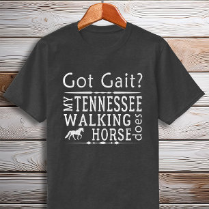 Camiseta Os Cavalos Caminhantes Do Tennessee Levaram Cavalo