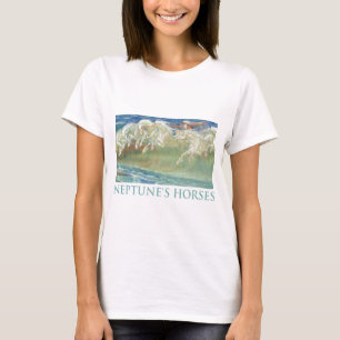 CAMISETA OS CAVALOS DE NEPTUNE CORREM AS ONDAS