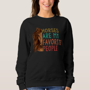 Camiseta Os Cavalos São O Meu Cavalo De Pessoas Favorito