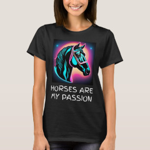 Camiseta Os Cavalos São O Meu Pioneiro Pioneiro De Cavalos