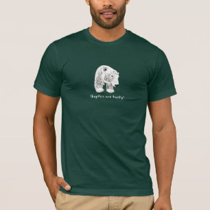 Camiseta Os cépticos do urso do clima de Anuk são