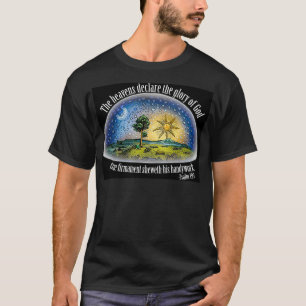 Camiseta Os céus declaram a glória de Deus