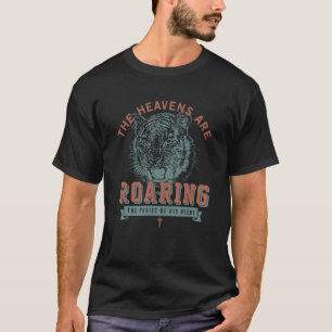 Camiseta Os Céus Estão A Arremessar O Louvor Da Sua Glória