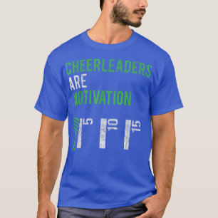 CAMISETA OS CHEERLEADERES SÃO MOTIVADOS