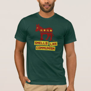 Camiseta Os cheiros gostam do comunismo