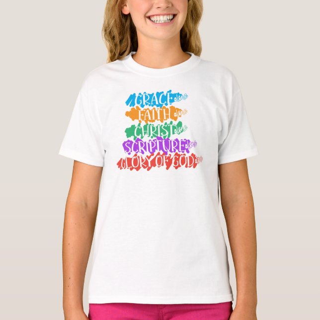 Camiseta Os Cinco Solas (Frente)