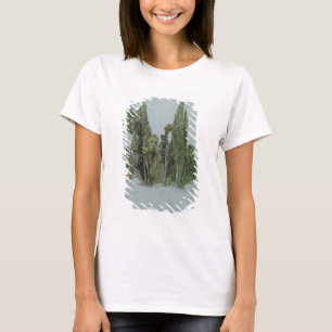 Camiseta Os ciprestes no d'Este da casa de campo, Tivoli