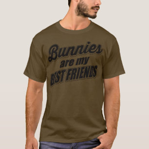 Camiseta Os coelhos são meus melhores amigos
