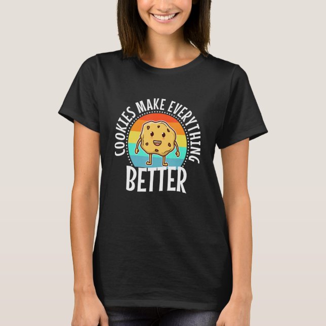Camiseta Os cookies tornam tudo melhor_1 (Frente)