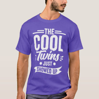 Camiseta Os Coolwins acabaram de aparecer irmão irmã amigos
