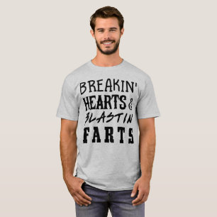 Camiseta Os corações & o blastin do arrombamento farts