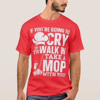 Camiseta Os cozinheiros dos Chefs levam um cabo com os seus