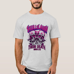 Camiseta Os crânios riem da sua morte MMX XV