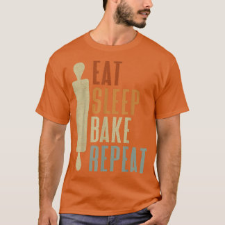 Camiseta Os Criadores Comem O Assar De Sono Repetem Os Bake
