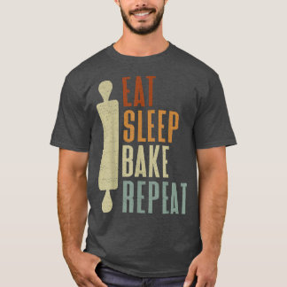 Camiseta Os Criadores Comem O Assar De Sono Repetem Os Bake