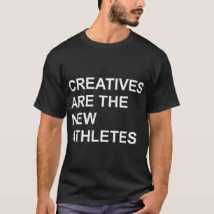 Camiseta Os Criativos São Os Novos Atletas