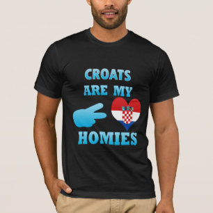 Camiseta Os Croats são meu Homies