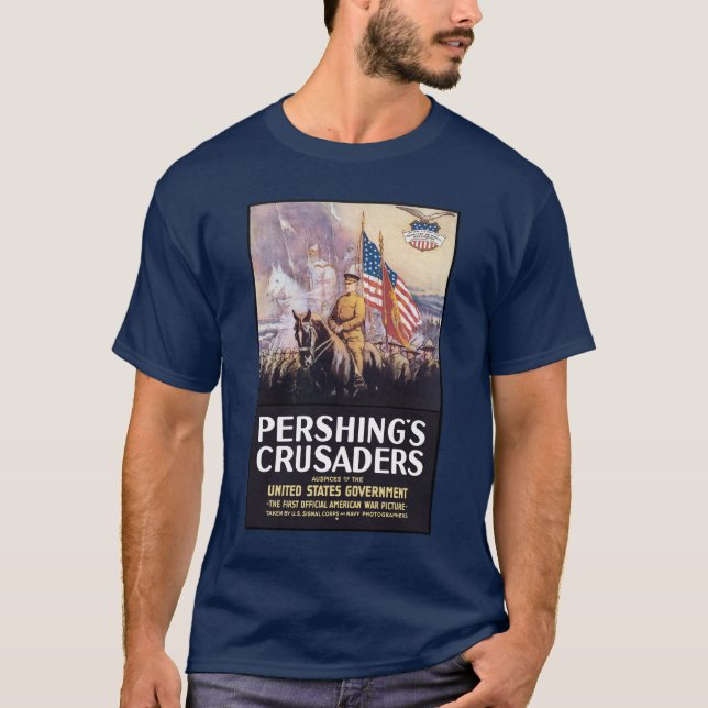 Camiseta Os cruzados de Pershing (Frente)
