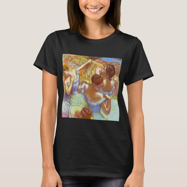 Camiseta Os Dançarinos Azuis de Edgar Degas (Frente)