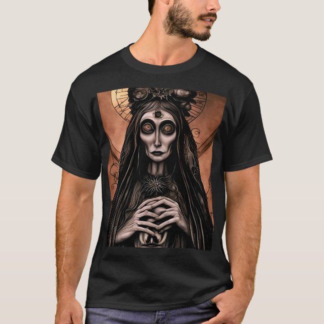 Camiseta Os Dedos: Tim Burton Inspirou Impressão (Frente)