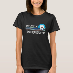 Camiseta Os Dentes De Sorriso De Raio De Sol São Bonitos.