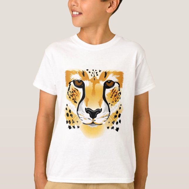 Camiseta Os desenhos animados da cara da chita caçoam a (Frente)
