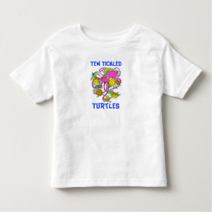 Camiseta Os desenhos animados dez agradaram tartarugas