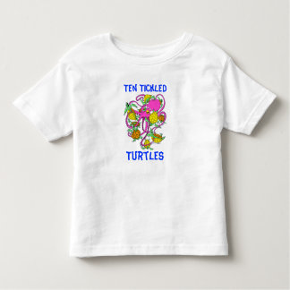 Camiseta Os desenhos animados dez agradaram tartarugas