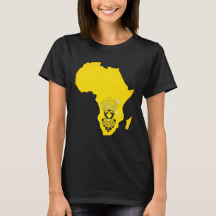 Camiseta Os desenhos de mapa africanos gráficos mais exclus