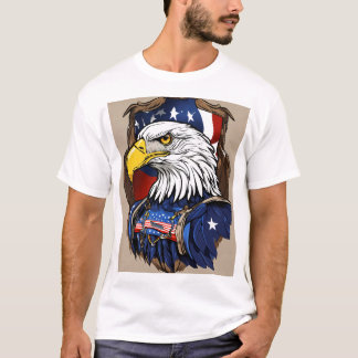 Camiseta Os designs de tatuagem americanos frequentemente a
