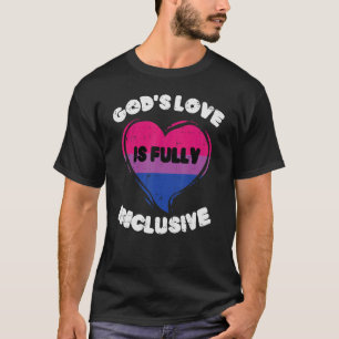 Camiseta Os Deuses Adoram Coisas De Orgulho Bi Bissexual To