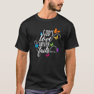 Camiseta Os Deuses do Amor Nunca Falham De Arte Borboleta R