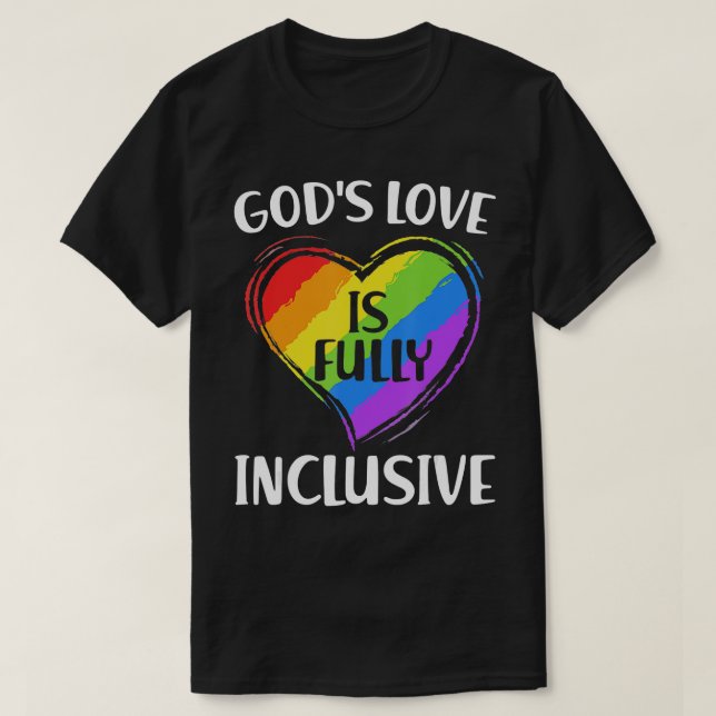 Camiseta Os Deuses Do Amor São Orgulho gay Cristãos Totalme (Frente do Design)