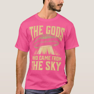 Camiseta Os Deuses Que Vieram Do Céu Ufo Alienígena Antiga 