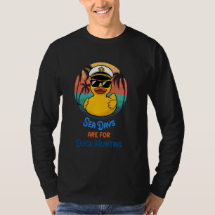 Camiseta Os Dias Do Mar São Para Os Cruzamentos De Navios D