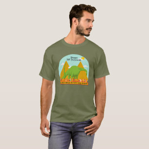 Camiseta Os dinossauros construíram o conto 101 de Fairie