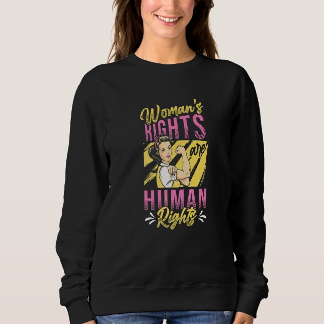 Camiseta Os Direitos das Mulheres São Direitos Humanos  3 (Frente)