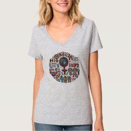 Camiseta Os Direitos das Mulheres são Direitos Humanos - De